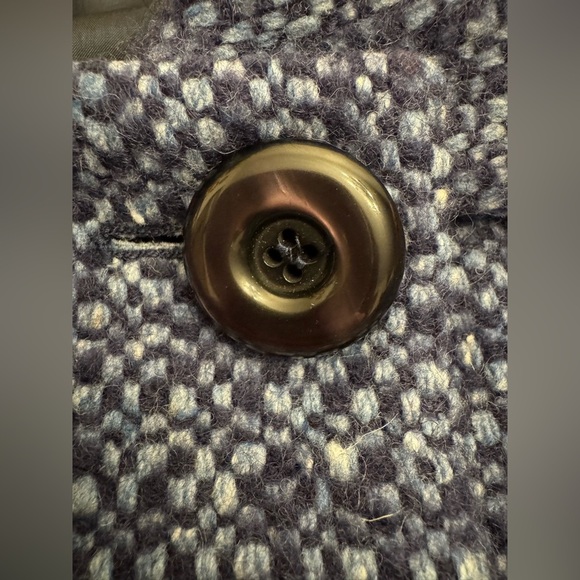 Michael Kors Collection Tweed Double Breasted Jacket, sz 2 - Picture 3 of 13